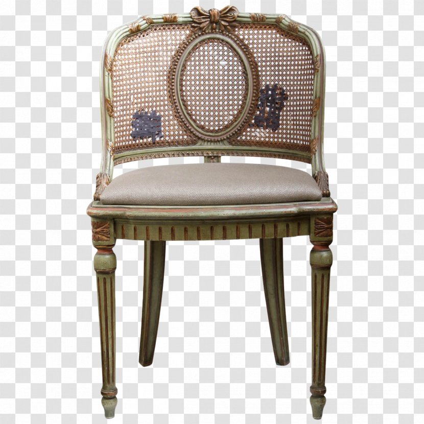 Table Chair Furniture Caning Living Room - Flower - Antique Transparent PNG