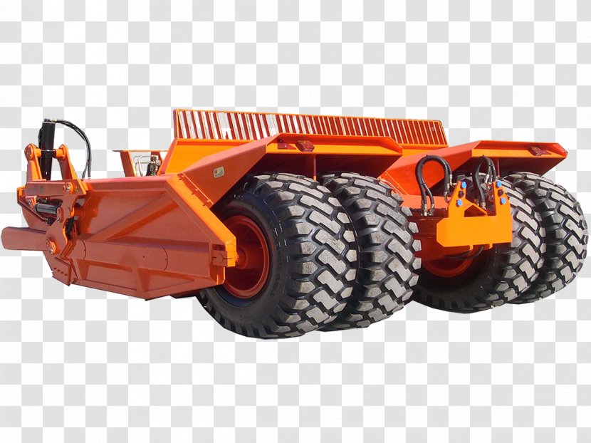 Agrotécnica Los Antonios Hydraulics Wheel Tractor-scraper Grader - Laser - Tractor Transparent PNG