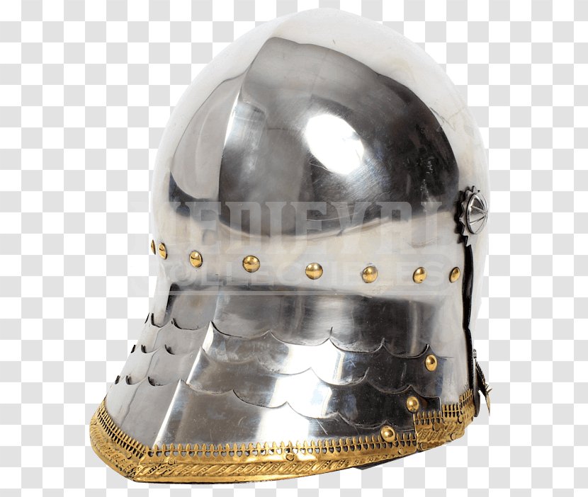 Helmet Sallet Knight Middle Ages Components Of Medieval Armour Transparent PNG