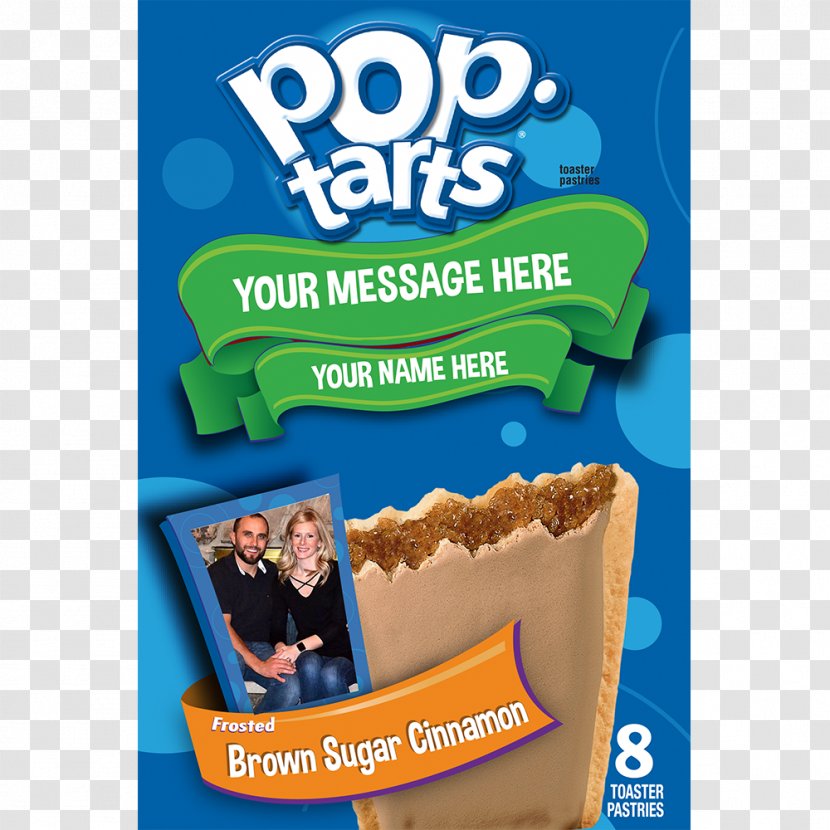 Kellogg's Pop-Tarts Frosted Brown Sugar Cinnamon Toaster Pastries Frosting & Icing Pastry Chocolate Fudge Food - Pop Tart Transparent PNG