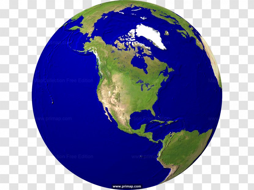 Globe World Map Company Business - Atmosphere - Satelite Transparent PNG