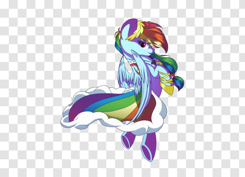 Rainbow Dash Drawing Horse Fan Club - Vertebrate Transparent PNG