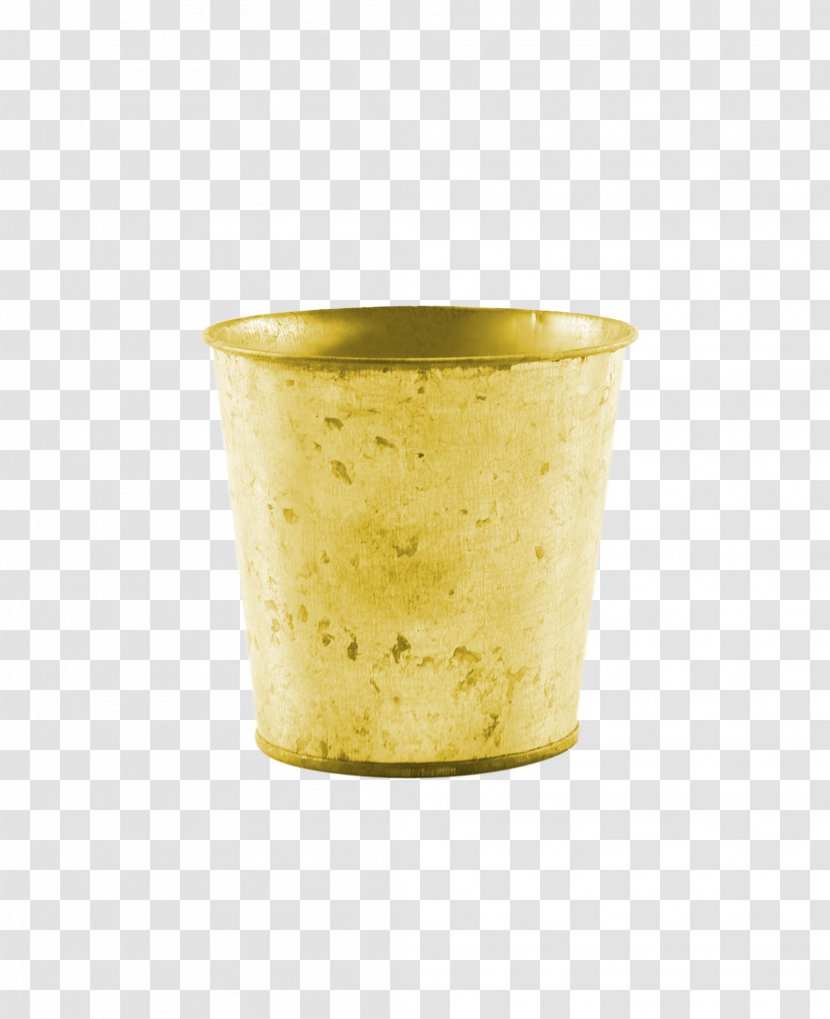 Yellow - Trash Bucket Transparent PNG