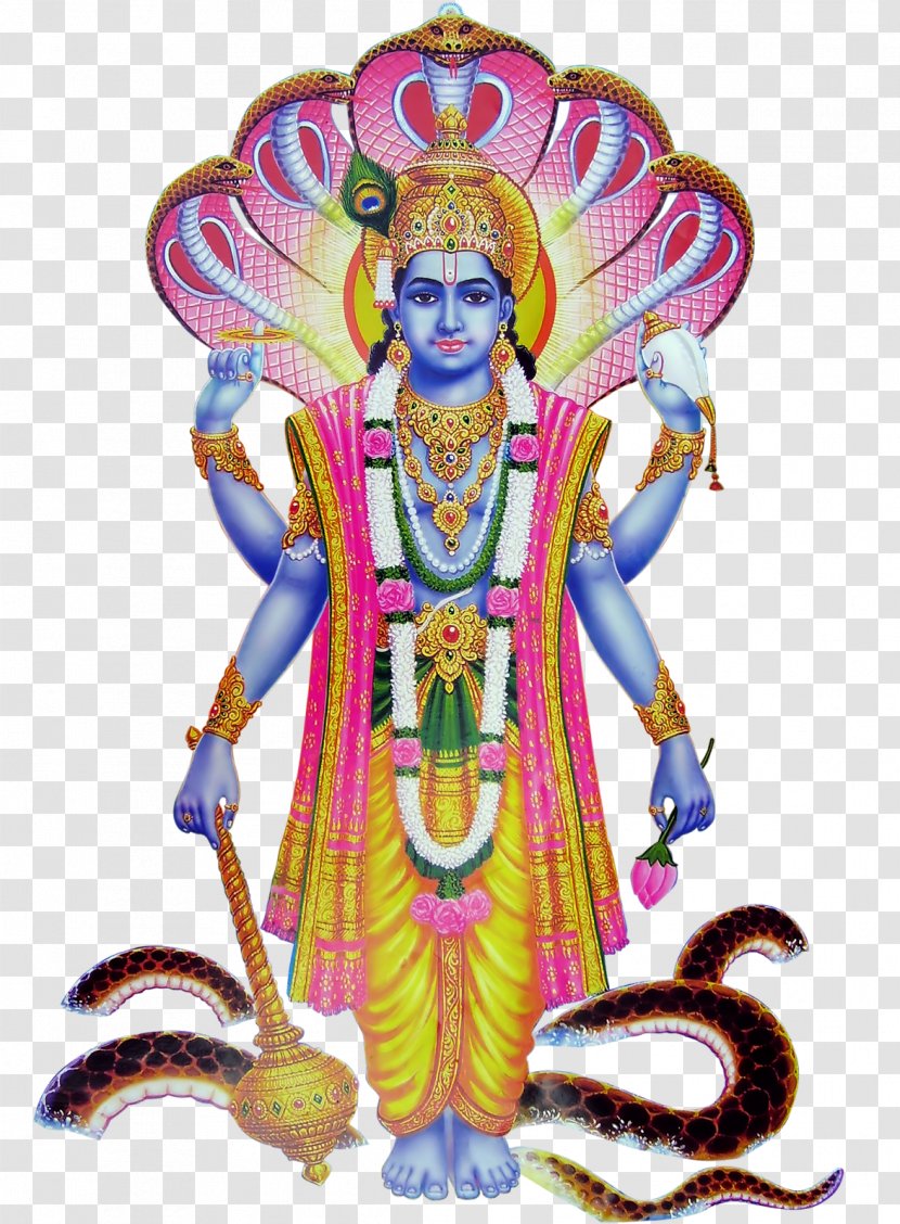 Vishnu Display Resolution Religion - Lord Krishna Transparent PNG