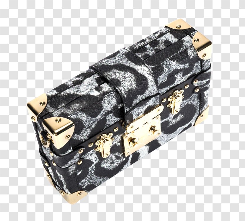 Handbag Louis Vuitton Download LV Bag - Software - Ms. Black And Gray Leopard Top View Transparent PNG