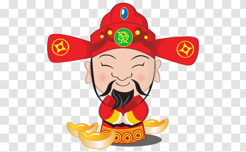 Caishen Chinese New Year Folk Religion Wealth Gods And Immortals Transparent PNG