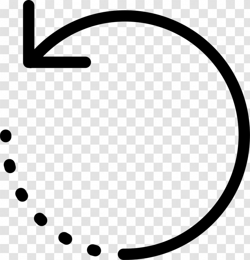 Clockwise Clip Art - Black And White Transparent PNG