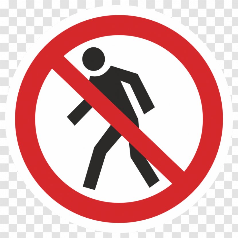 No Symbol Walking Clip Art - Prohibited Transparent PNG