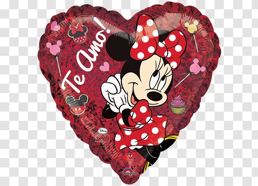 Minnie Mouse Mickey Love Friendship - Happiness - Te Amo Transparent PNG