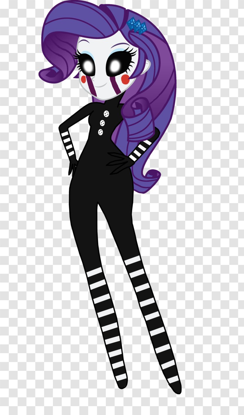 Rarity Twilight Sparkle Five Nights At Freddy's 2 Pony Equestria - Violet - Jigsaw Puppet Transparent PNG