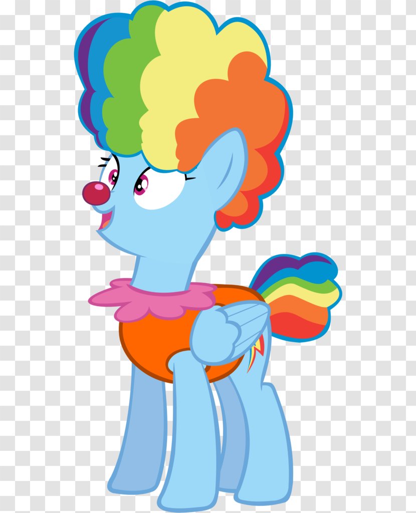 Rainbow Dash Pinkie Pie Twilight Sparkle Pony Clown - Heart Transparent PNG