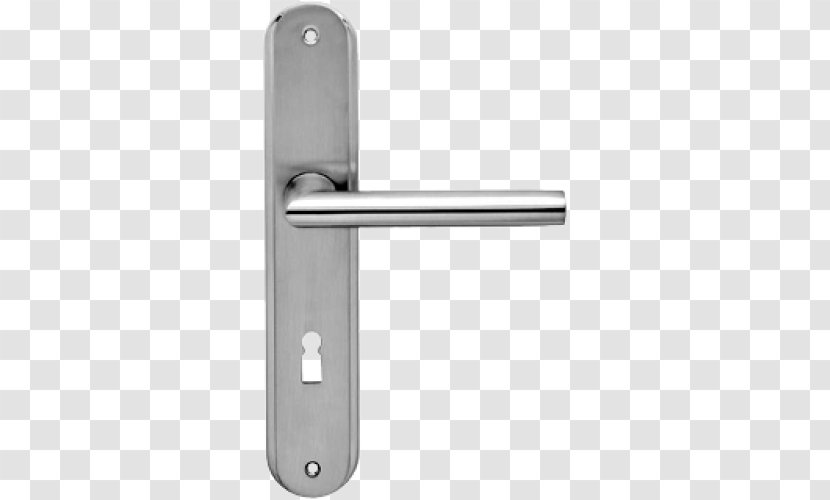 Door Handle Lock Window - Stainless Steel Transparent PNG