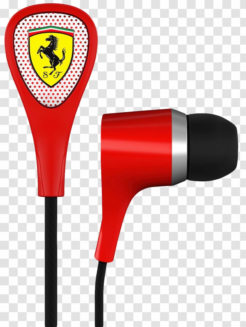 2009 Ferrari F430 Scuderia Headphones Microphone Remote Control - Audio Equipment - Earphone Transparent PNG
