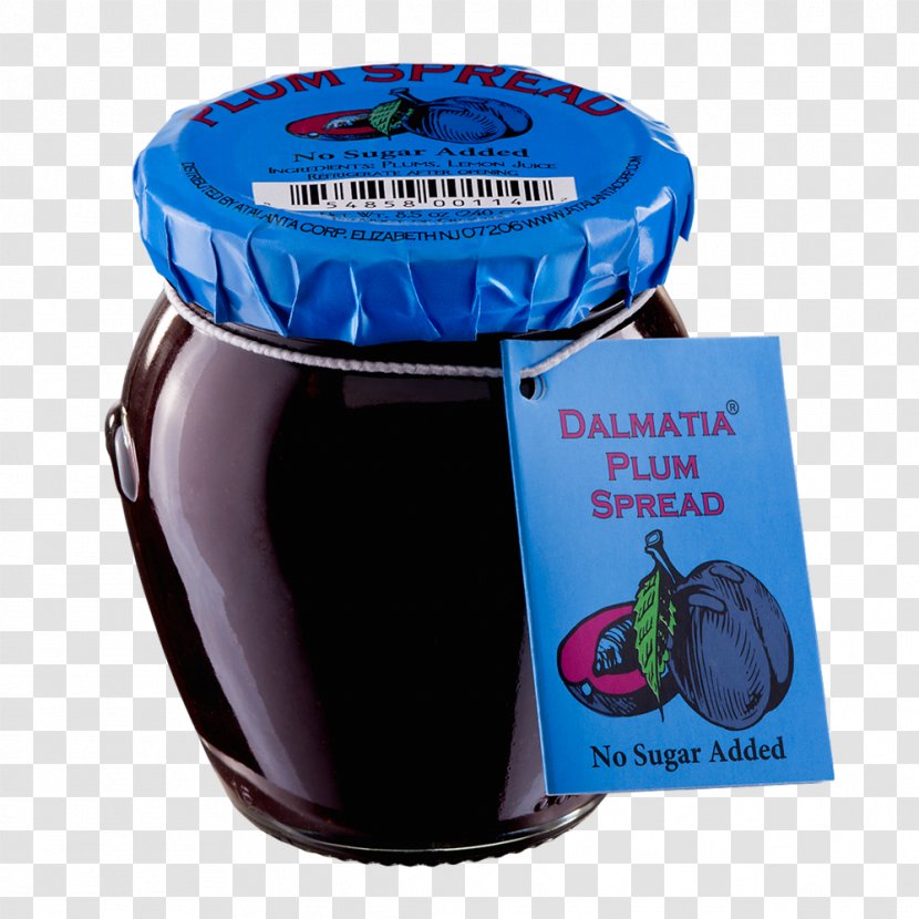 Jam Spread Sugar Plum Dalmatia - Flavor Transparent PNG