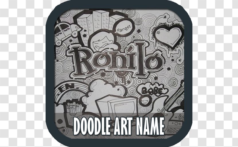 Doodle Graffiti Art Name - Street Transparent PNG