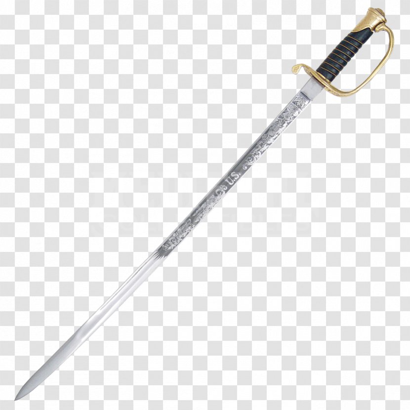 Excalibur King Arthur Sword Weapon Blade - Civil War Weapons Swords Transparent PNG