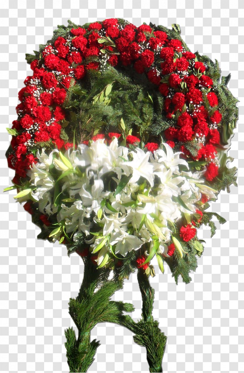 Wreath Garden Roses Flower Floristry Floral Design - Arranging Transparent PNG