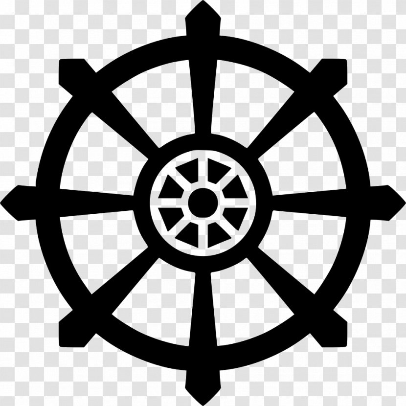 Dharmachakra Buddhism Buddhist Symbolism Ashtamangala - Dharma Transparent PNG