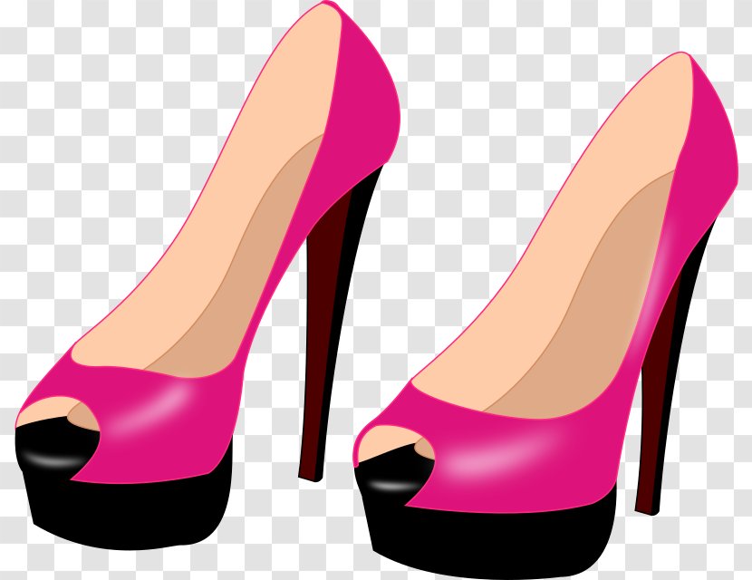 High-heeled Footwear Clip Art - Clothing - Women Shoes Transparent PNG