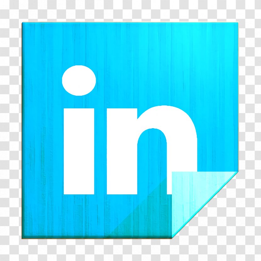 Communication Icon Linkedin Logo - Electric Blue Transparent PNG