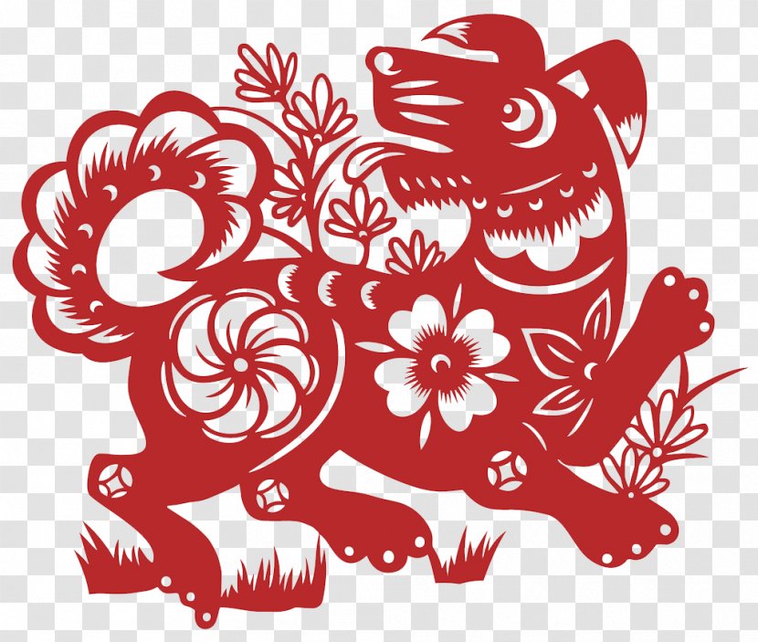 Dog Chinese New Year 0 Calendar - Tree - Hannaford Spring Festival Transparent PNG