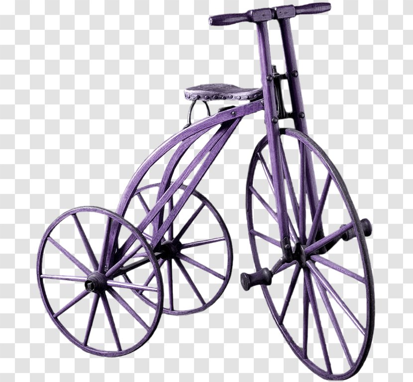 Bicycle Frame Tricycle Saddle Racing - Vehicle - Vintage European Perspective Transparent PNG