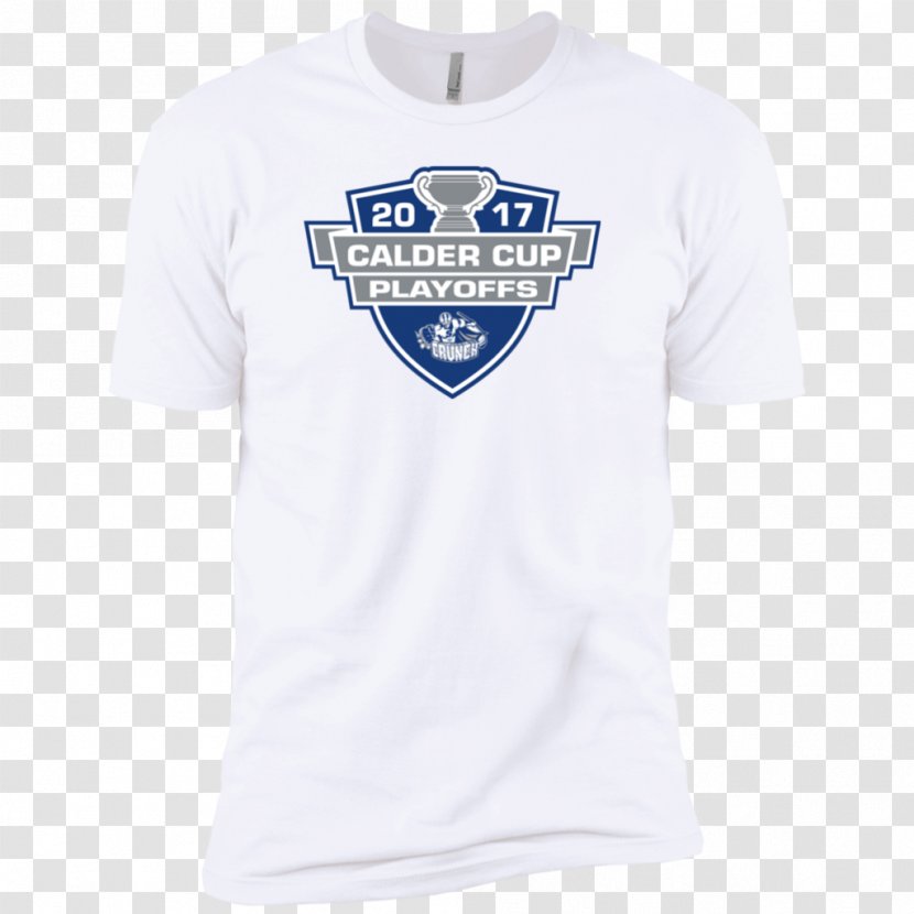 T-shirt 2017 Calder Cup Playoffs Syracuse Crunch Sleeve - Electric Blue Transparent PNG