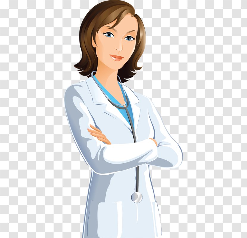Physician Family Medicine Scrubs Nursing - Frame - Female Doctor Transparent PNG