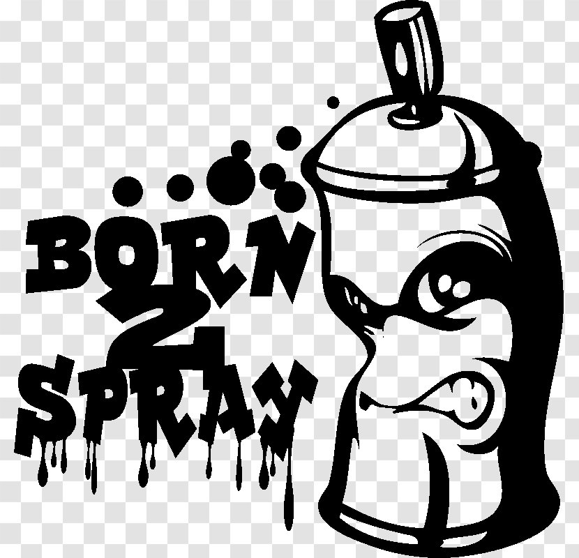 Vertebrate Human Behavior Brand Clip Art - Artwork - Graffiti Spray Transparent PNG