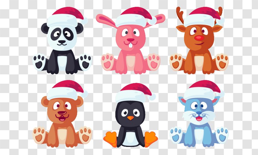 Christmas Fun Meng Animal - Cartoon - Elf Transparent PNG