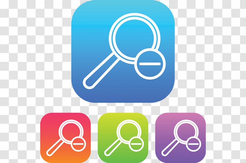 Icon Design Download Magnifying Glass - Search Transparent PNG