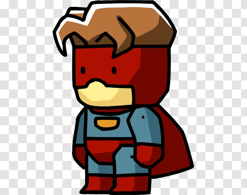 Scribblenauts Superhero Clip Art - Superman Transparent PNG