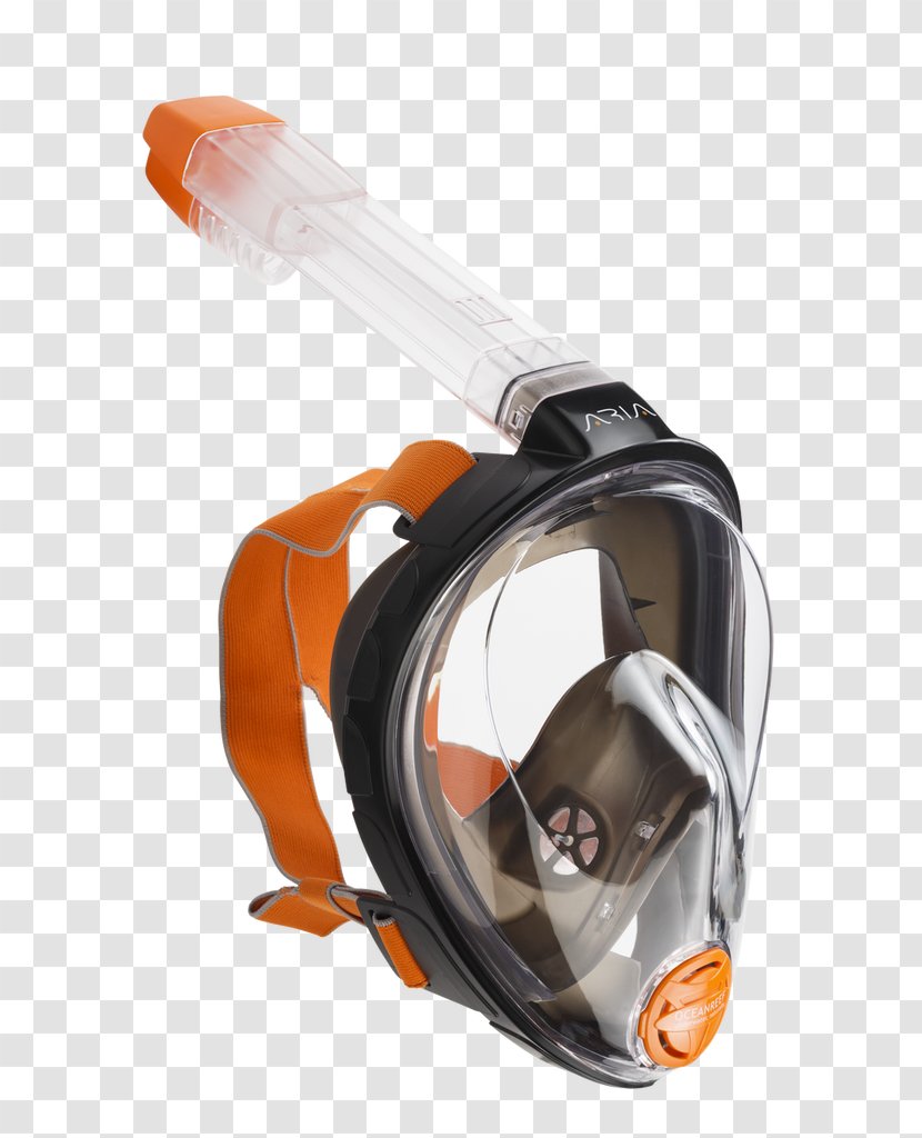 Ocean Reef Aria Full Face Snorkel Mask Diving & Snorkeling Masks Breathing - Nose Transparent PNG
