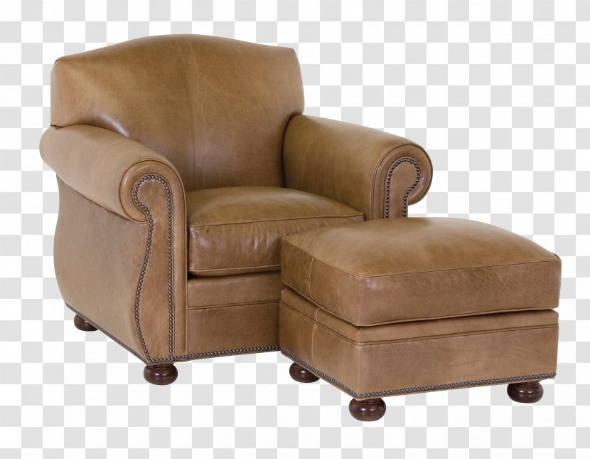 Club Chair Couch Furniture Foot Rests - Recliner - Ottoman Transparent PNG