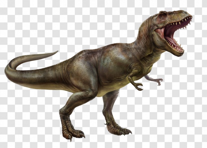 Jurassic Park - Tyrannosaurus - Metal Statue Transparent PNG