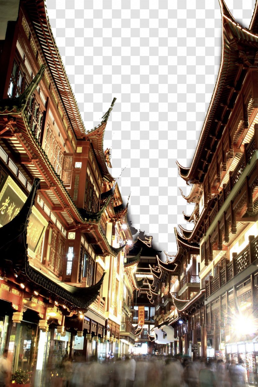 Oriental Pearl Tower Building Nightscape Architecture - Chinese - Shanghai Ancient Town Night Transparent PNG
