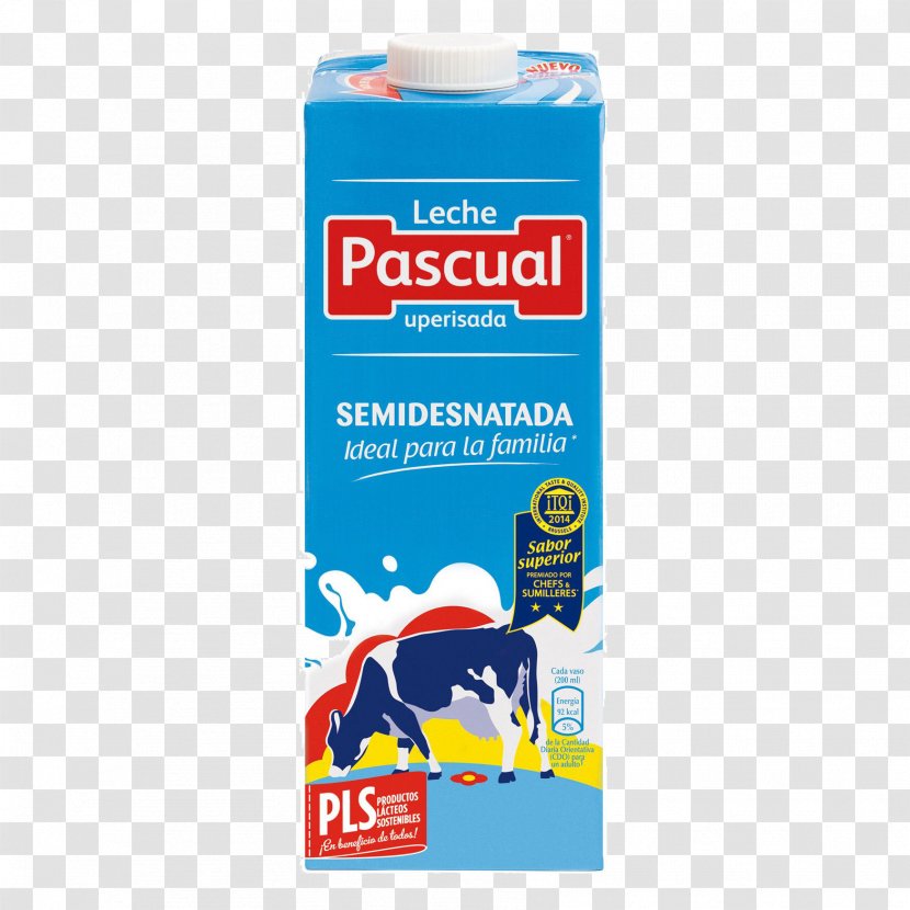 Skimmed Milk Calidad Pascual Cream Ultra-high-temperature Processing - Supermercado Online Transparent PNG