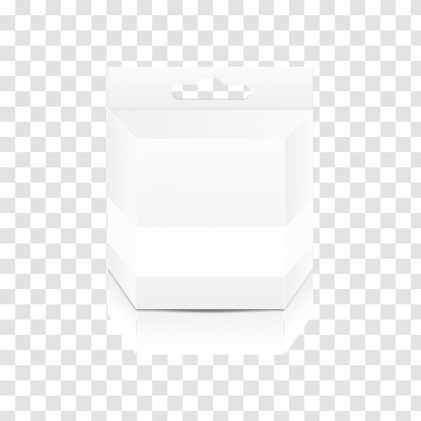 Angle Pattern - Rectangle - White Box Model Transparent PNG