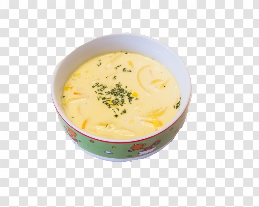 Corn Chowder Potage Vegetarian Cuisine Aioli Recipe - Food - Cream Soup Transparent PNG