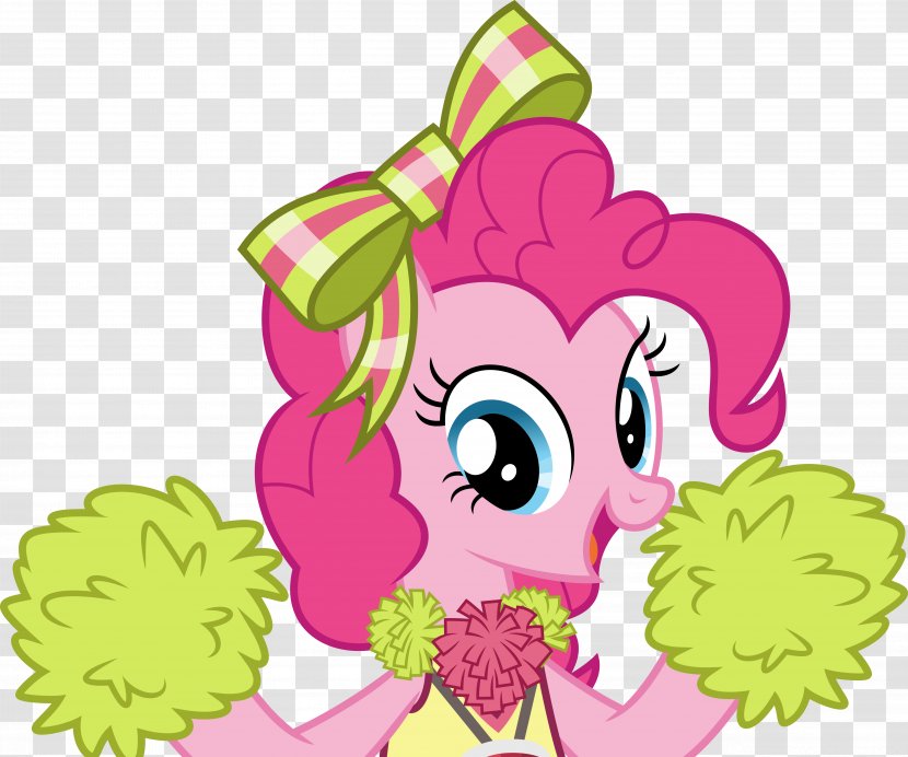 Pinkie Pie Fluttershy Fan Art Pony - Flower - Vector NiÃ±os Transparent PNG