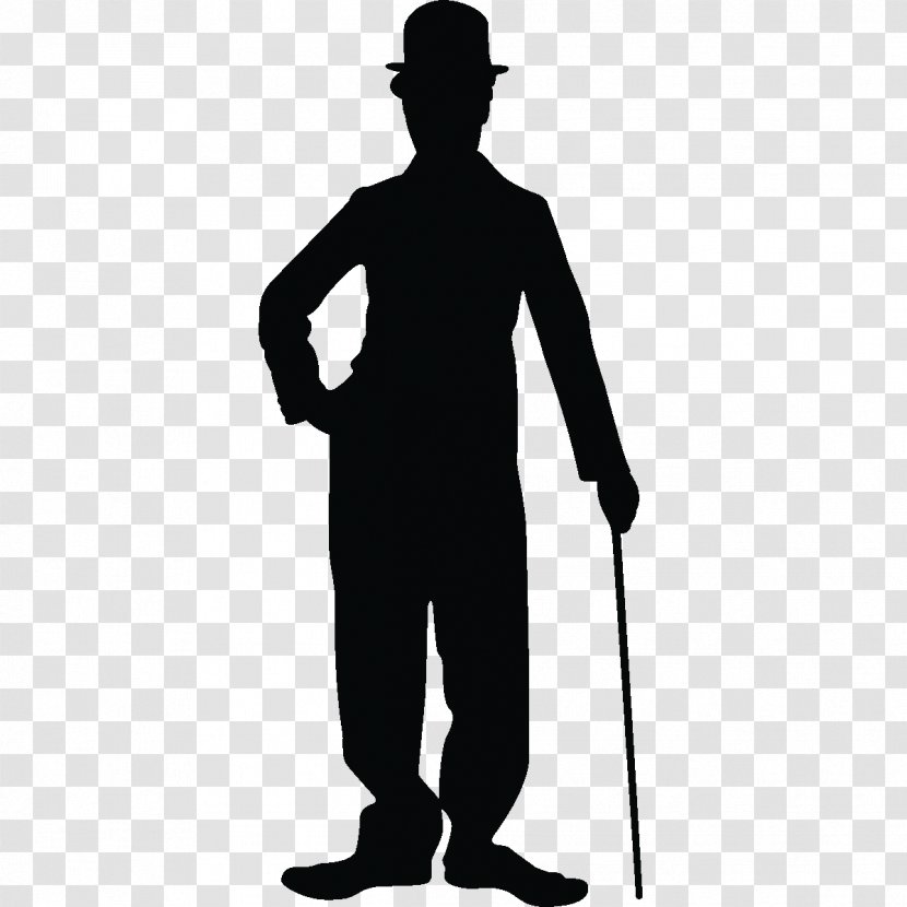The Tramp Comedian Film Actor Comedy - Black - Charlie Chaplin Transparent PNG