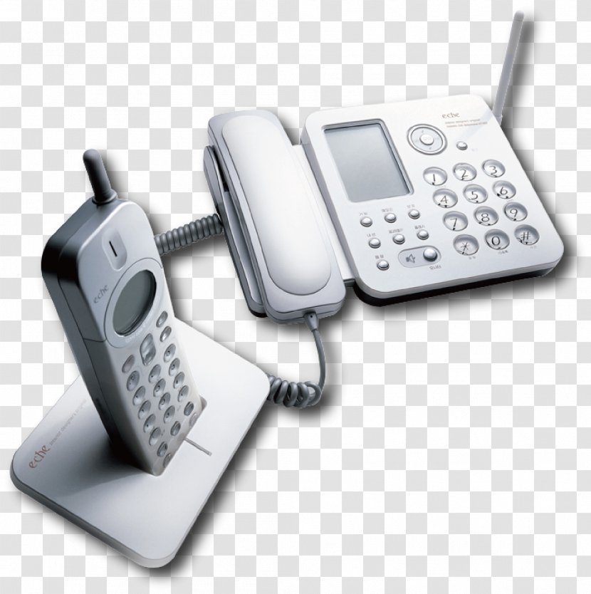 Telephone Home & Business Phones Mobile Answering Machines - Rotary Dial - Creative Landline Phone Transparent PNG