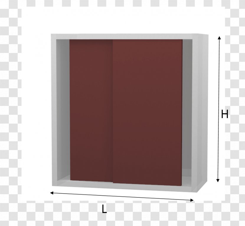 Armoires & Wardrobes Rectangle Cupboard - Window - Angle Transparent PNG