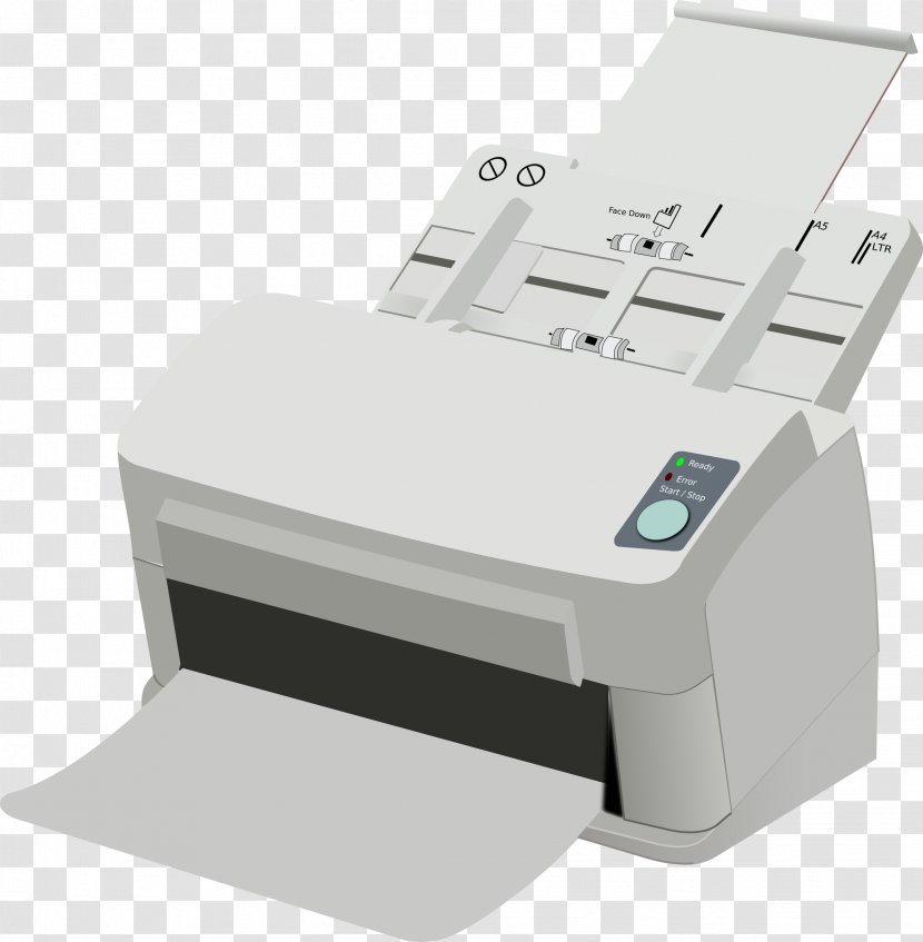 Image Scanner Barcode Scanners Clip Art - Document Imaging - Printer Transparent PNG