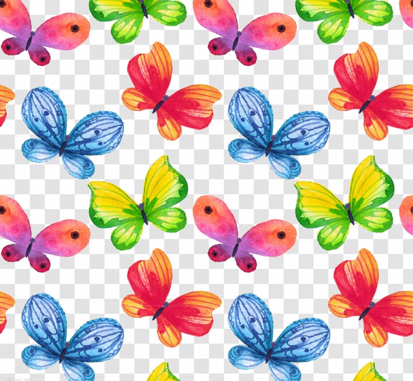 Color Euclidean Vector - Petal - Butterfly Transparent PNG