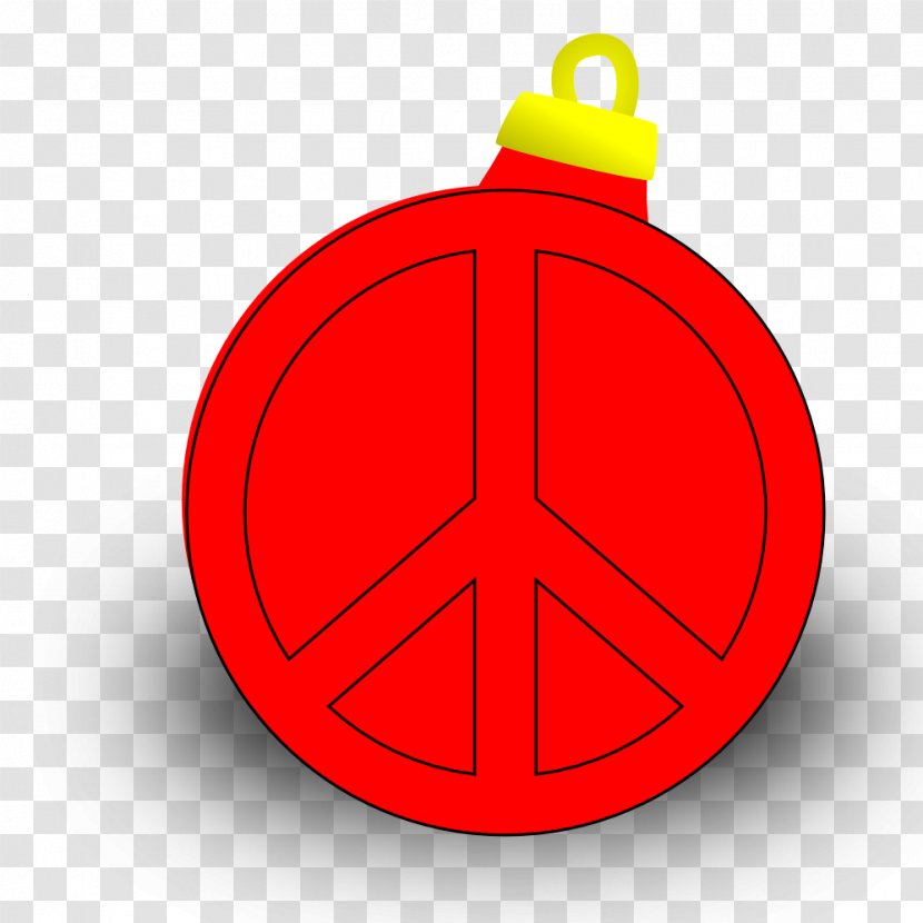 Christmas Ornament Symbol - Peace Transparent PNG