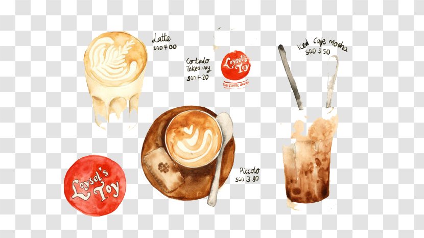 Turkish Coffee Tea Cafe Illustration - Flavor - Watercolor Transparent PNG