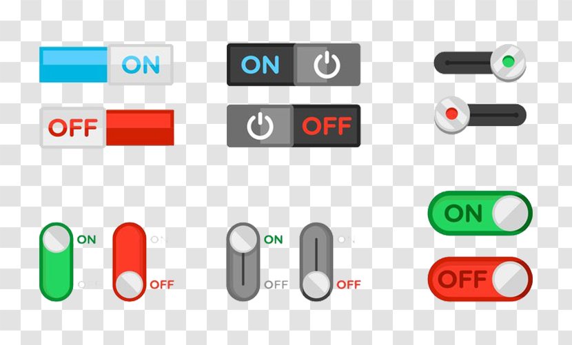 Switch Push-button Icon - Product Design - Touch Button Transparent PNG