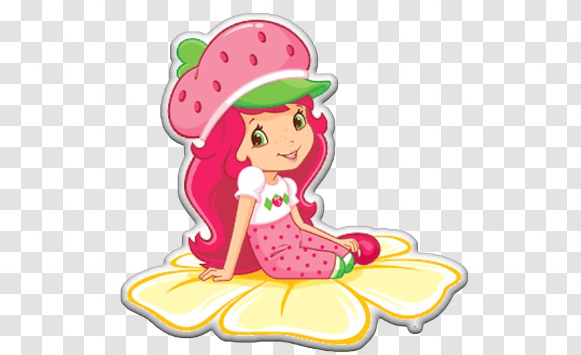 Strawberry Shortcake Angel Cake Food - Cartoon Transparent PNG