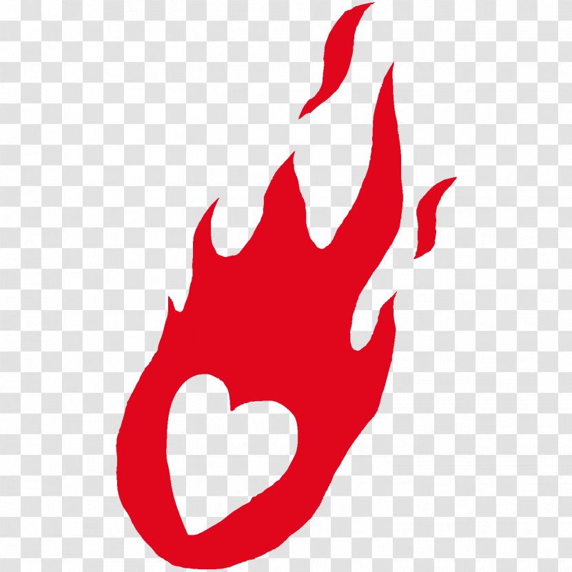 Bible Love Of God Flame - Text Transparent PNG